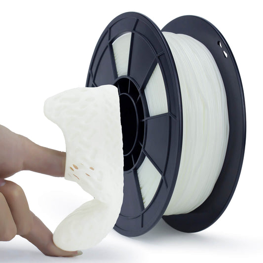 3D Craft Shore 95A Hardness TPU Filament 1.75mm, White