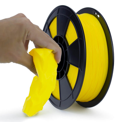 3D Craft Shore 95A Hardness TPU Filament 1.75mm, Yellow